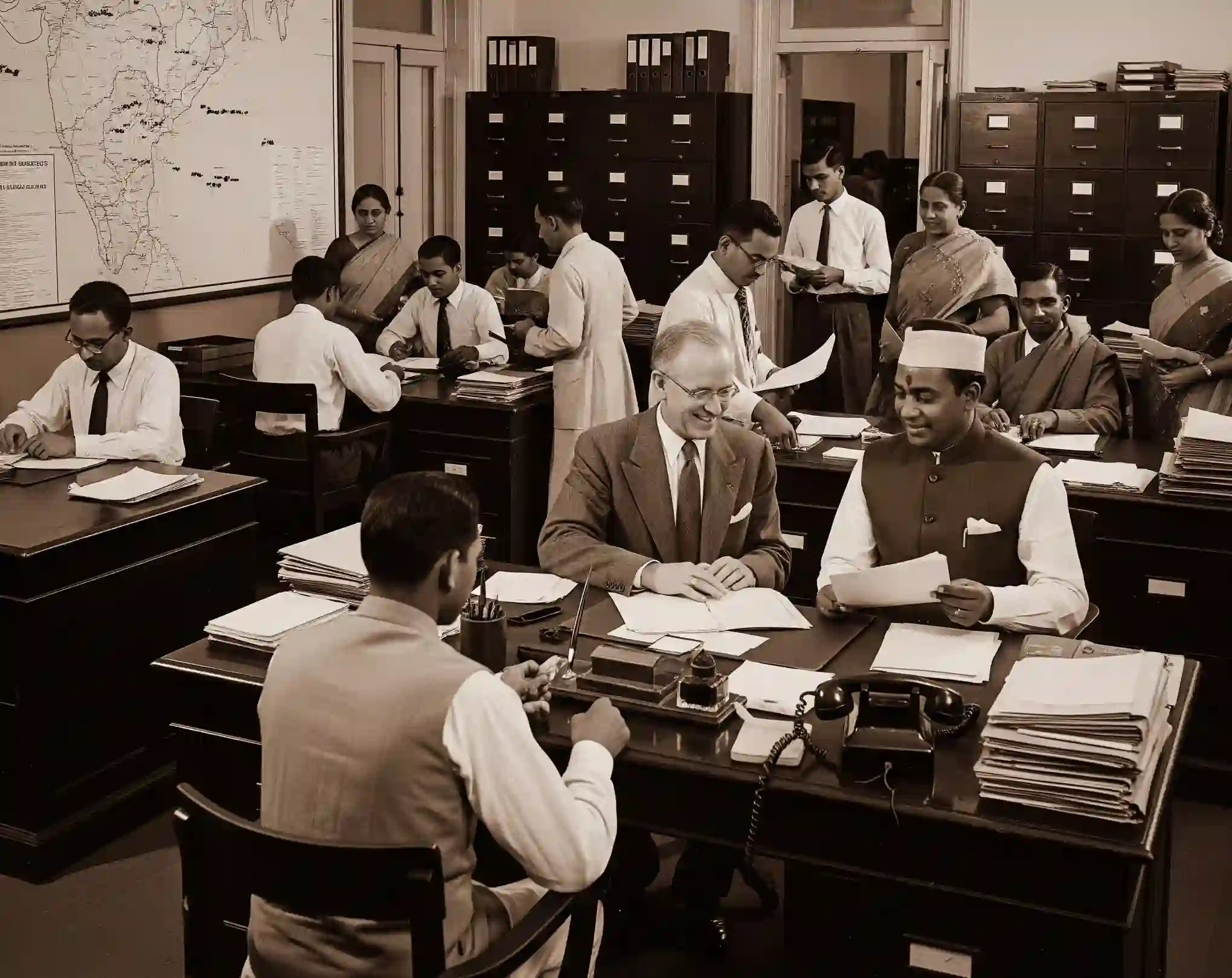 India in 1947