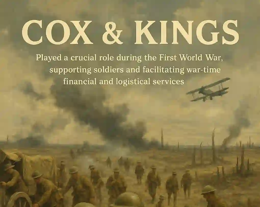A scene from the First World War era