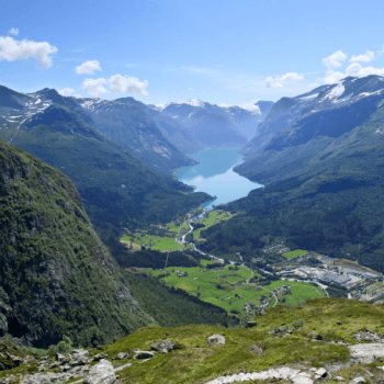 Molde to Loen: Geirangerfjord & Glaciers