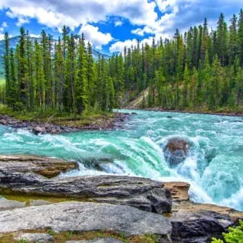 Icefields Parkway, Athabasca Glacier and Skywalk